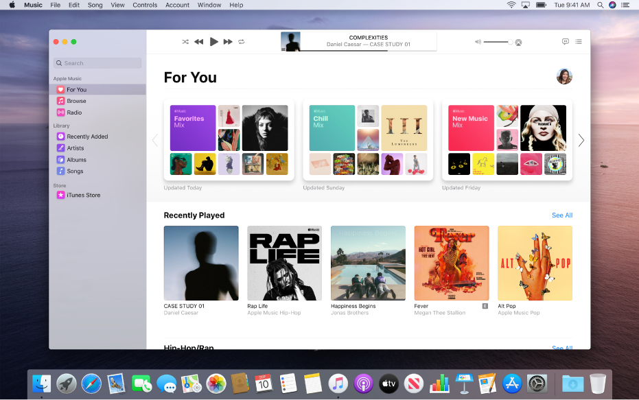 Apple music on mac